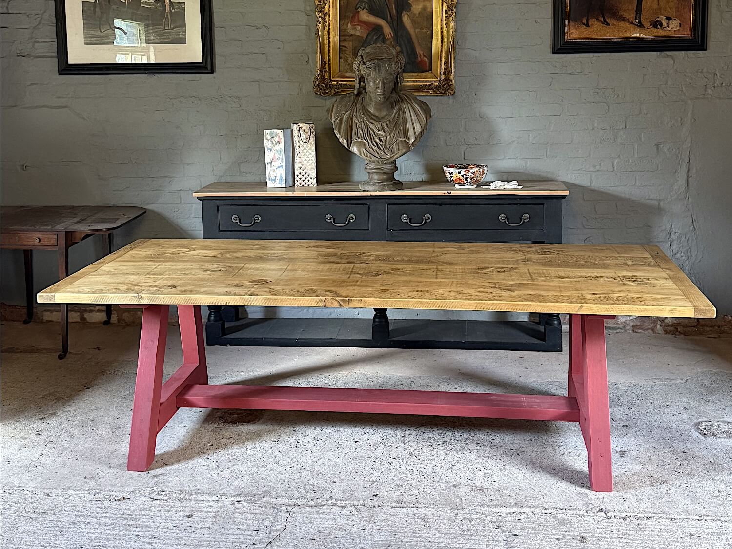 Handmade A-Frame Dining Table